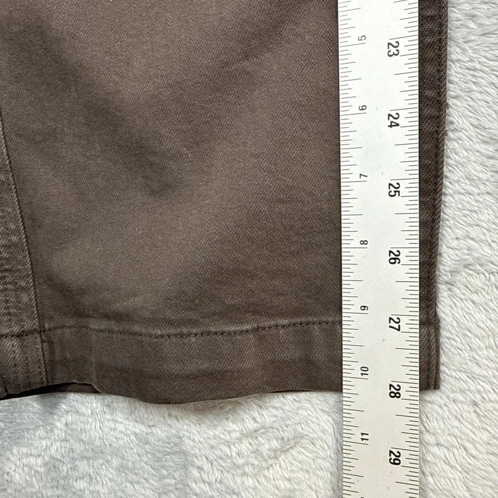 Hollister Baggy Carpenter Pants Jeans Men 31x30 (Fits 33X28) Brown Stretch